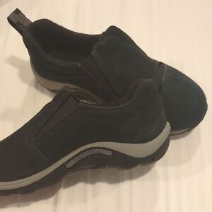 Merrell Kids' Black Waterproof Slip-On Boots